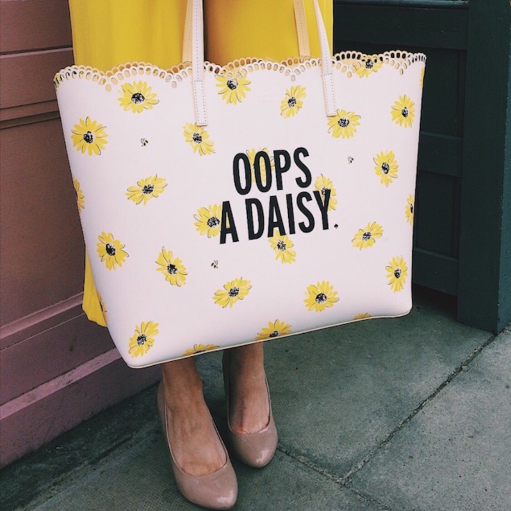 Kate Spade Down The Rabbit Hole LEN Tote Bag